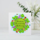 Gemeinschaft - Nachbarschaftsinitiative - SRF Einladung (Stehend Vorderseite)