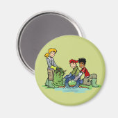 Gemeinschaftsdienstmagnet Magnet (Vorderseite/Rückseite)