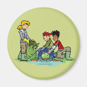 Gemeinschaftsdienstmagnet Magnet (Vorne)