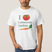 Gemeinschaftsgarten-Shirt T-Shirt (Vorderseite)