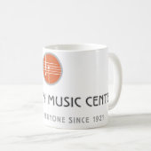 Gemeinschaftsmusik-Mitte-Tasse Kaffeetasse (VorderseiteRechts)