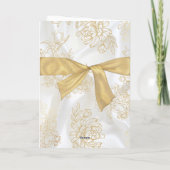 Gemeinschaftsprogramm für die Taufe von Mädchen Einladung (Rückseite)