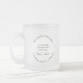 Gemeinschaftssessel Mattiert Glass Coffee Tasse (Links)