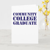 GemeinschaftsUni-Absolvent Karte (Gelbe Blume)