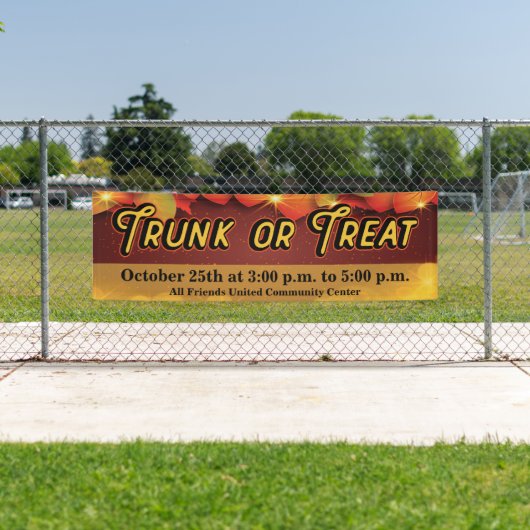 Gemeinschaftsveranstaltung für Trunk oder Leckerei Banner (Insitu)