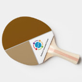 Gemeinschaftszentrum oder Unternehmen Tischtennis Schläger (Seitenansicht)