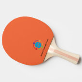 Gemeinschaftszentrum oder Unternehmen Tischtennis Schläger (Seitenansicht)
