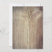 gemeißelte Herzklingellichter Probe Einladung (Rückseite)