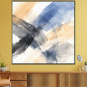 Gemessene Drift Leinwanddruck (Insitu (Wohnzimmer))