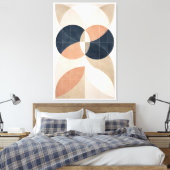 Gemessene Stille Leinwanddruck (Insitu (Schlafzimmer))