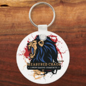 Gemessener Chaos Round Basic-Schlüsselanhänger Schlüsselanhänger (Vorderseite)