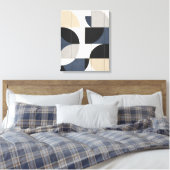 Gemessener Horizont Leinwanddruck (Insitu (Schlafzimmer))