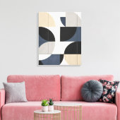 Gemessener Horizont Leinwanddruck (Insitu (Wohnzimmer))