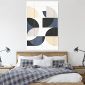 Gemessener Horizont Leinwanddruck (Insitu (Schlafzimmer))