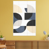 Gemessener Horizont Leinwanddruck (Insitu (Wohnzimmer))