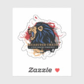 Gemessenes Chaos Aufkleber (Blatt)