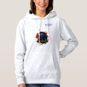 Gemessenes Chaos Hoodie mit/Name (Vorderseite)