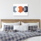 Gemessenes Kontinuum Leinwanddruck (Insitu (Schlafzimmer))