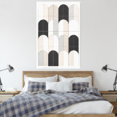 Gemessenes Schweigen Leinwanddruck (Insitu (Schlafzimmer))