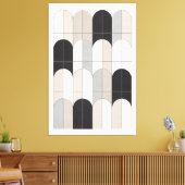 Gemessenes Schweigen Leinwanddruck (Insitu (Wohnzimmer))