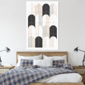 Gemessenes Schweigen Leinwanddruck (Insitu (Schlafzimmer))