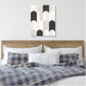 Gemessenes Schweigen Leinwanddruck (Insitu (Schlafzimmer))