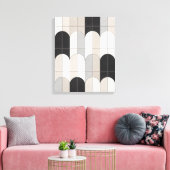 Gemessenes Schweigen Leinwanddruck (Insitu (Wohnzimmer))