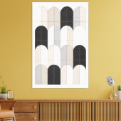 Gemessenes Schweigen Leinwanddruck (Insitu (Wohnzimmer))