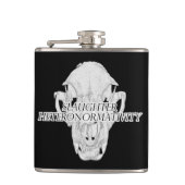 Gemetzel Heteronormativity Flasche Flachmann (Vorderseite)