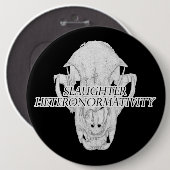 Gemetzel Heteronormativity Knopf Button (Vorne & Hinten)