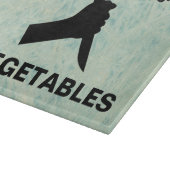 Gemetzelgemüse Schneidebrett (Ecke)