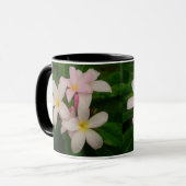 Gemetzelrosa Plumeria-Tasse Tasse (Vorderseite Links)