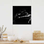 Gemini 11 Astronaut in Kapsel Poster (Küche)