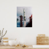 Gemini 11 Launch Poster (Küche)