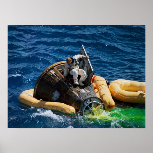 Gemini 11 Splashdown & Erholung Poster (Vorne)