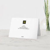 GEMINI 2 Zodiac Geburtstag Karte (Rückseite)