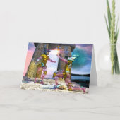 GEMINI 2 Zodiac Geburtstag Karte (Vorderseite)