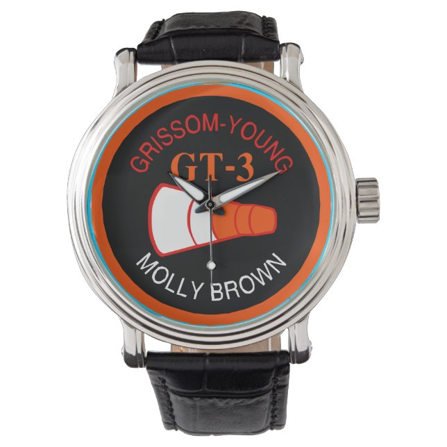 Gemini 3 armbanduhr (Vorderseite)