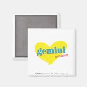 Gemini 3 magnet (Vorderseite/Rückseite)