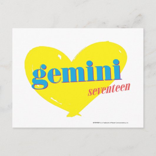 Gemini 3 postkarte (Vorderseite)