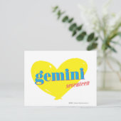 Gemini 3 postkarte (Stehend Vorderseite)