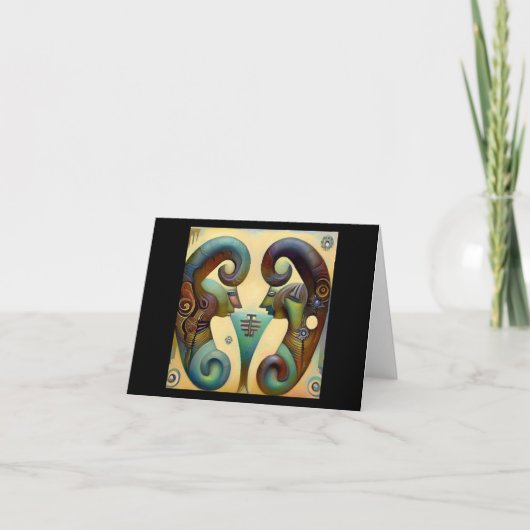 Gemini 6 karte (Vorderseite)