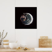Gemini 7 Raumsonde wie von Gemini 6A aus betrachte Poster (Küche)