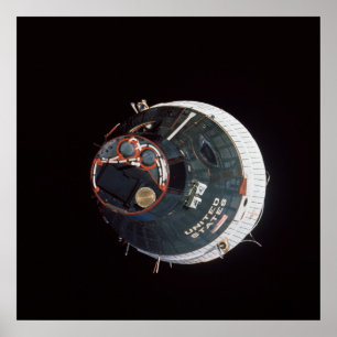 Gemini 7 Raumsonde wie von Gemini 6A aus betrachte Poster