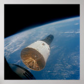 Gemini 7 Raumsonde wie von Gemini 6A aus betrachte Poster (Vorne)