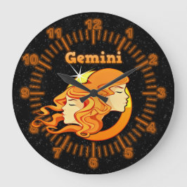 Gemini-Abbildung Große Wanduhr