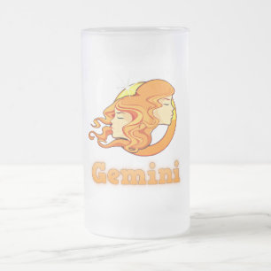 Gemini-Abbildung Mattglas Bierglas
