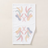 GEMINI, Abstract Design of the Zodiac Sign, Badhandtuch Set (Handtuch)
