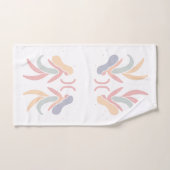 GEMINI, Abstract Design of the Zodiac Sign, Badhandtuch Set (Handtuch)