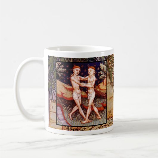 Gemini Ancient Zodiac Sign Astrologie Kaffee Cup Kaffeetasse (Links)